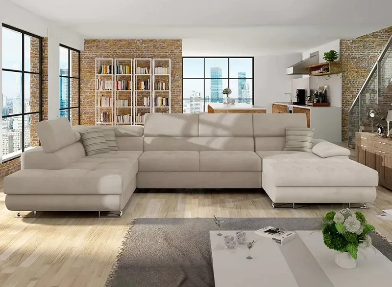 sofa beig tapizado confetextil 2