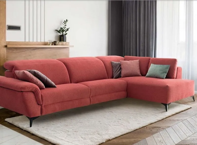 sofa coral tapizado confetextil