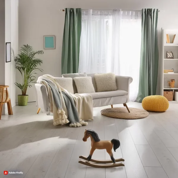 habitación infantil con cortinas muy bonitas 10